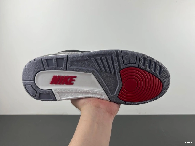 Bmlin Shoes Air Cement Jordan 3 Black DN3707-010 0809